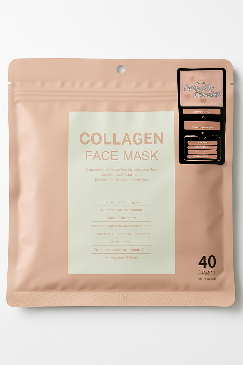 COLLAGEN PREMIUM FACE Mask -40 sheet