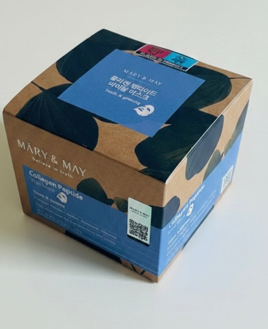 Mary & May Collagen Peptide Vital Mask – 30 Tuchmasken